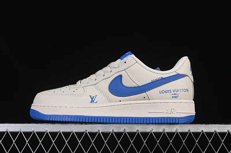 All categories Nk Air Force 1 Air Force series Nk Air Force 1 Low Air Force low-top Nike Air Force 1'07 Low LV co-branded mesh stitching beige Air Force 1 low-top casual sneakers QW5836-025